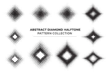 Diamond and Star Vector Pattern with Geometric Border Design