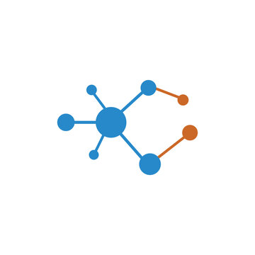 molekul symbol science vector design