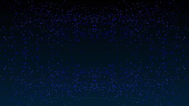 abstract blue particle animation video in the sky suitabe to your display, bakcground, template, backdrop, game display, blue light, business, and more