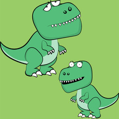 rex character cartoon expressions pack collection in vector art