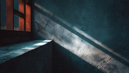 Sunlight Streaming Through Window