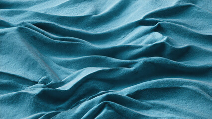 Blue Fabric Texture Background