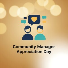 Community Manager Appreciation Day chat support concept