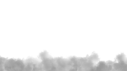Light gray fog bottom, subtle smoke overlay, soft mist and vapor effect, atmospheric ground fog, transparent PNG