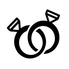 Wedding Rings Icon