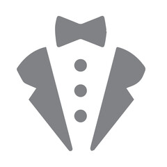 Formal Tuxedo Attire Icon