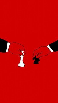  animation play chess 
