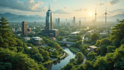 Green cities, renewable energy, and environmental preservation for future generations are all part of this sustainable development philosophy.