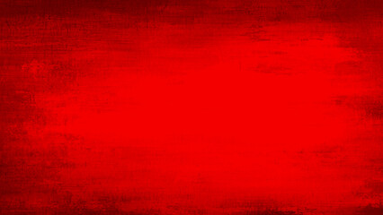 Red grunge wall texture. Red and black horror background.