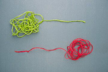 Hard beginnings and easy endings versus easy beginnings and complex outcomes