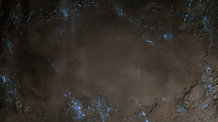 Texture of black decorative plaster or concrete. Abstract grunge background for design.