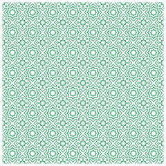 Traditional pastel color geometric design pattern vector