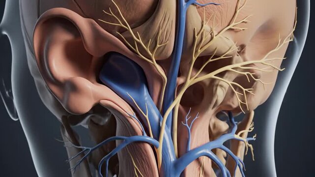 Anatomical Animation: Orbiting the Human Jugular Foramen and Associated Structures