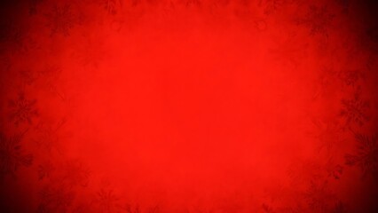 Festive red background with subtle snowflake patterns for winter celebrations
