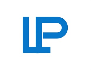 Fototapeta premium Blue initials 