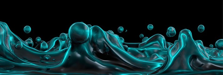 HD Colorful Bubble Technology Wallpaper