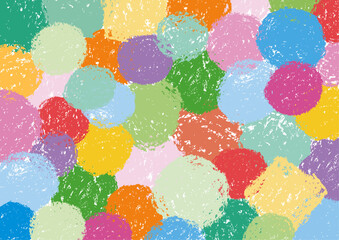 Crayon dot background A