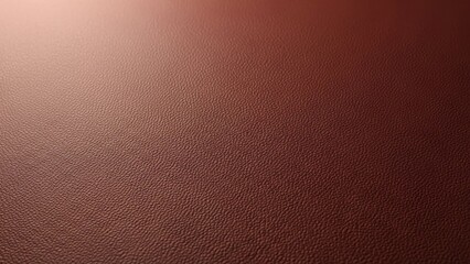 Fototapeta premium Close up of dark red burgundy leather texture with fine grain and side light. Sophisticated material background for luxury automotive interiors, fashion, and premium branding.
