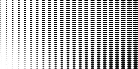 Basic halftone dots effect in black and white color. Halftone effect. Dot halftone. Black white halftone.Background with monochrome dotted texture. Polka dot