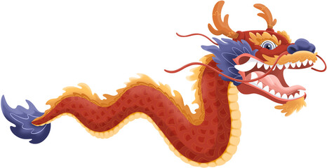 Chinese Dragon Illustration