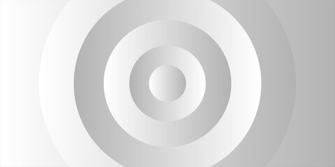 white 3d concentric circle pattern background