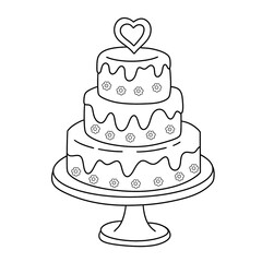 Kawaii Valentine Line Art Clipart Bundle, Cute Christmas Stamps PNG JPEG, 