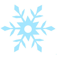 Vector illustration of snowflake. Snowflake symbols. Snowflake icons set. Best for winter season theme.
