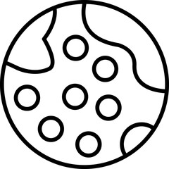 Planet Venus Symbol Icon