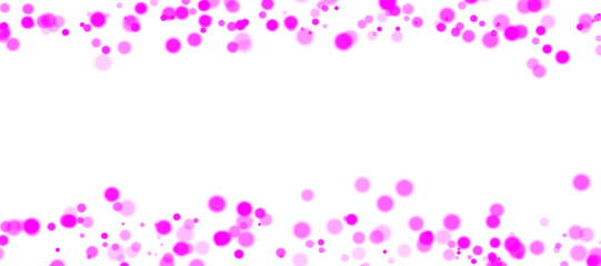 Pink bokeh PNG. Soft blurred pink bokeh light glow on transparent background. Ideal for valentine and decorative seasonal graphic. 