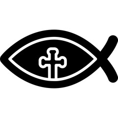 Jesus Fish Ichthys Icon
