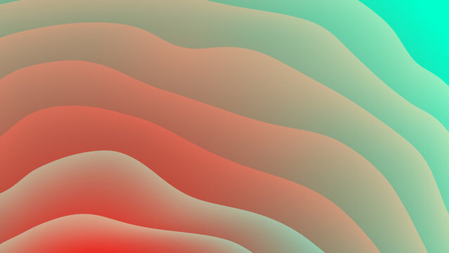Backgrounds Neon Waves 8