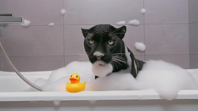 In der Badewanne