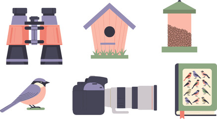 Essential bird watching equipment