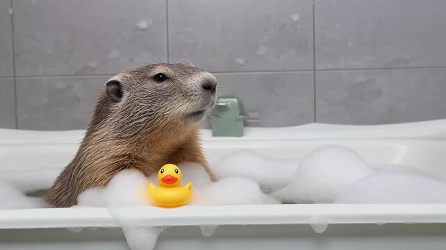 In der Badewanne
