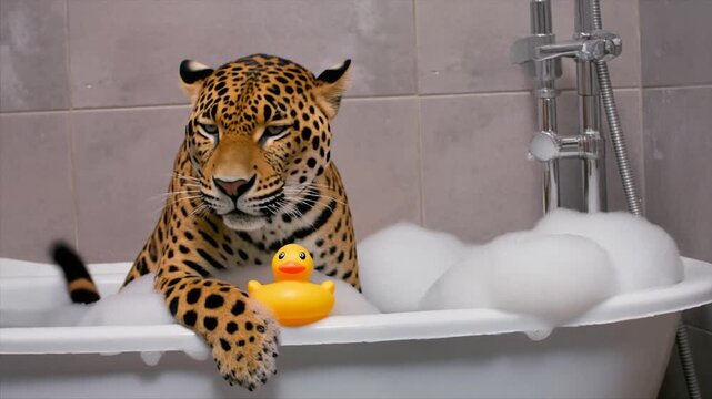 In der Badewanne