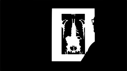 People around campfire with transparent background