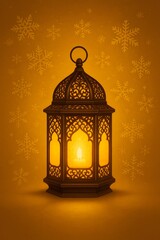 lantern in the night