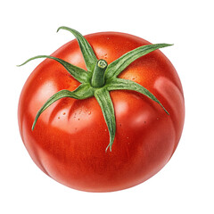 tomato isolated on white background
