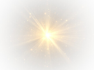 Star flash light glow beam radiant cosmic optic.
