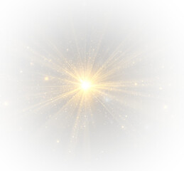 Glow star flash light beam radiant cosmic sparkle.
