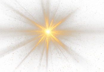 Glow light beam star flash radiant energy sparkle.
