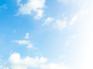 Sky cloud blue nature background paronama web cloudy summer winter season day, light beauty horizon spring brigth gradient calm abstract backdrop air nature view wallpaper landscape environment