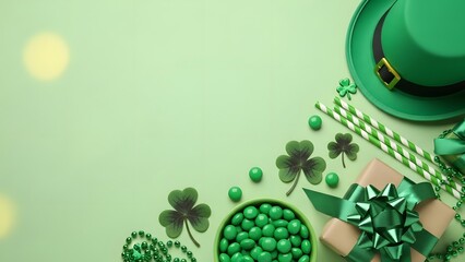 St patrick s day festive decorations and accessories