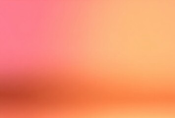 Peach Abstract Gradient Background, Room Studio Concept