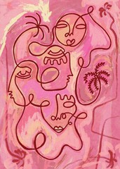 A colorful mix of art, positivity, and cozy vibes &mdash; from playful characters to vintage posters and inspiring quotes. A little reminder to slow down, stay creative, and enjoy the beauty in everyday mom