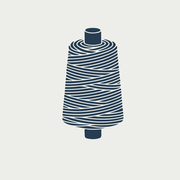 clothes thread roll vector