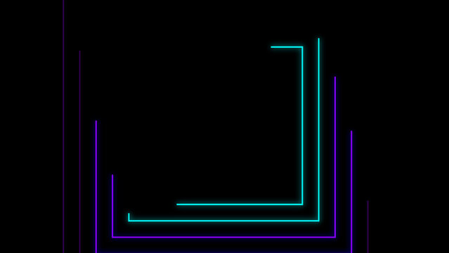 Backgrounds Neon Lines 04