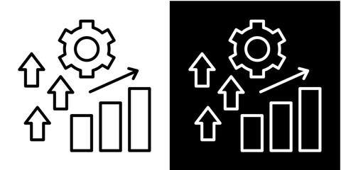 Arrow-Up Iconset White Style Colection