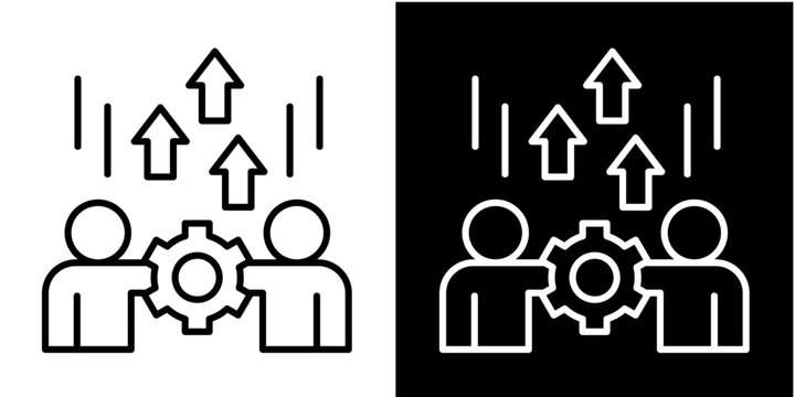 Collaboration Iconset White Style Colection
