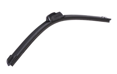 New frameless windshield wiper blade on a white background.